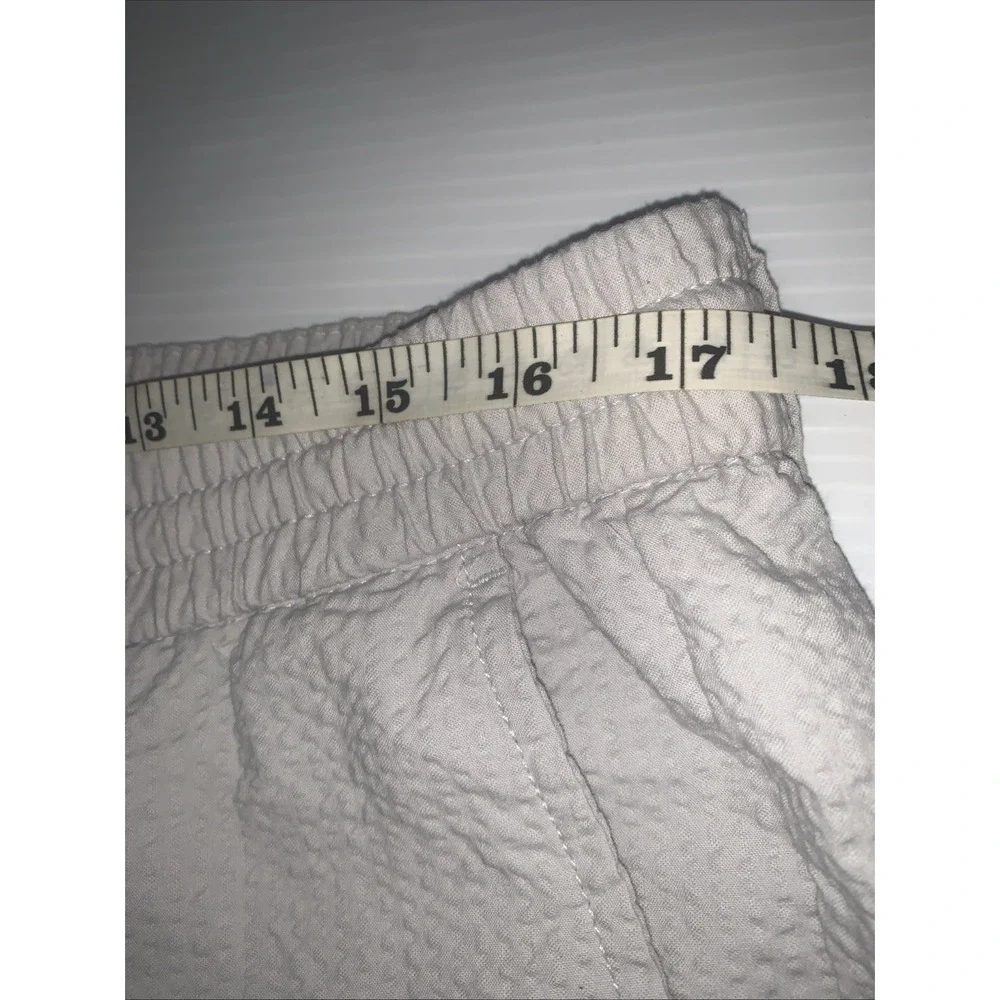 Banana Republic Pants Mens 35x30 (26)Gray Seersucker Athletic Fit Preppy Stretch